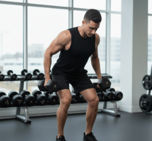 remo inclinado, ejercicios para hacer en casa